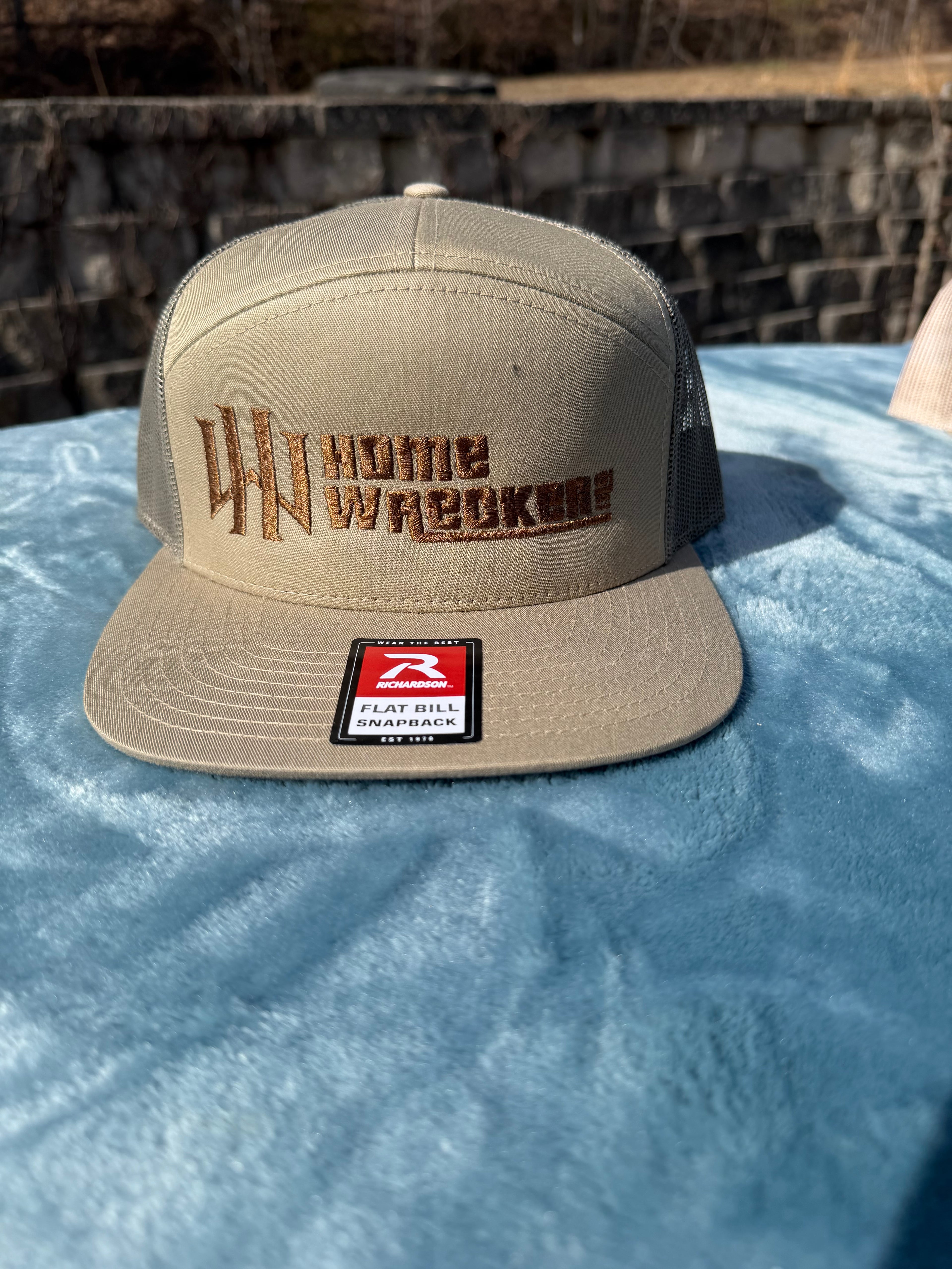 Homewrecker, Inc. Flatbill Trucker Hat - Loden
